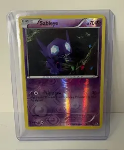 Sableye Holo Foil 2013 Pokemon Card Tight Jaw 61 /113 - Image 1