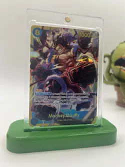 Monkey.D.Luffy SEC-SP OP11-118 a Fist of Divine Speed One Piece Card Mint - Image 2