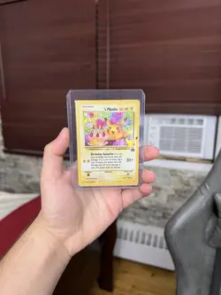 Birthday Pikachu - 24 - Holo Rare 25th Celebrations Classic - Pokemon Card - NM - Image 1