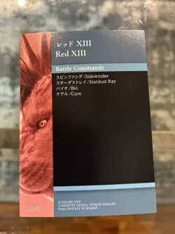 Red XIII No.2-049 - 2023 Final Fantasy VII Anniversary Card - Image 2