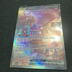 Pokemon Mew EX Scarlet & Violet Promo Card 053/151 Sealed 151 UPC - Image 1