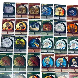 Bakugan Battle Brawlers Agility Card Lot - 64 Cards from 2008-2009 era - Image 2