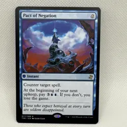 MTG - Pact of Negation Time Spiral Remastered Regular NM Unplayed - Image 1