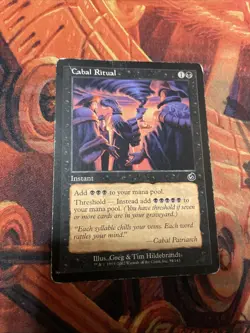 Magic the Gathering Cabal Ritual Torment Regular ~HP~ MTG - Image 1