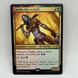 MTG - Radha, Heir to Keld Time Spiral Remastered Regular NM Unplayed - Image 1