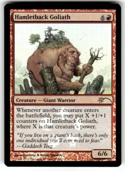 Hamletback Goliath Media Promos Foil MTG - Image 1