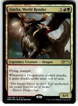 Atarka, World Render Unique and Miscellaneous Promos Foil MTG - Image 1