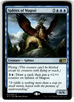 Sphinx of Magosi Welcome Deck 2017 Regular MTG - Image 1