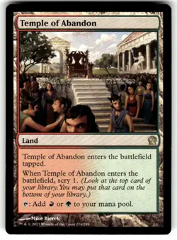Temple of Abandon Theros Regular MTG - Image 1