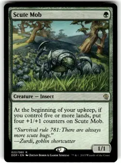 Scute Mob Duel Decks: Zendikar vs. Eldrazi Regular MTG - Image 1