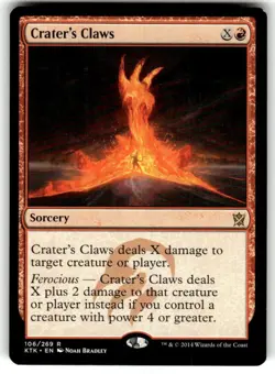Crater's Claws Khans of Tarkir Regular MTG - Image 1