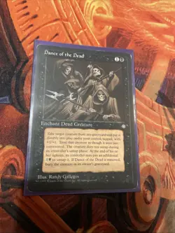 MTG Dance of the Dead Ice Age LP Vintage Old School Magic the Gathering - Image 1