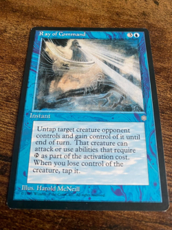 Ray of Command - Ice Age - Common - Vintage 1995 Magic the gathering MTG - Image 1