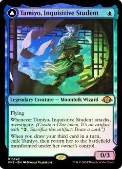 Tamiyo, Inquisitive Student Modern Horizons 3 MTG Magic The Gathering FOIL - Image 1