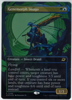 Genemorph Imago Borderless Foil Edge of Eternities MTG 299 EOE - Image 1