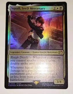 Squall, SeeD Mercenary #243 (Foil) (NM) Final Fantasy FIN Magic MTG - Image 2