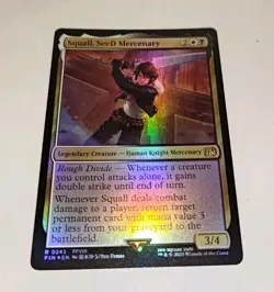 Squall, SeeD Mercenary #243 (Foil) (NM) Final Fantasy FIN Magic MTG - Image 3