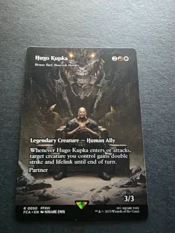 Hugo Kupka - Bruse Tarl, Boorish Herder: Final Fantasy MTG (NM) - Image 1