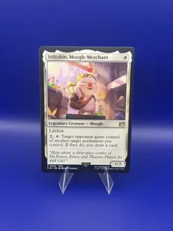MTG, Stiltzkin, Moogle Merchant, Final Fantasy, FIN, 0034 Rare Regular - Image 1