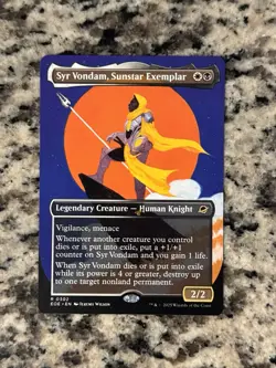 Syr Vondam, Sunstar Exemplar - Borderless - Edge of Eternities - EOE MTG - Image 1