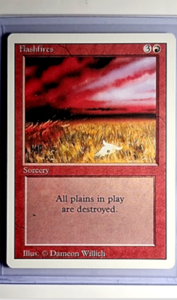 1994 MTG Magic The Gathering 3ED Revised Vintage Flashfires - Image 1
