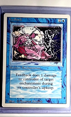 1994 MTG Magic The Gathering 3RD Revised Edition Vintage Feedback - Image 1