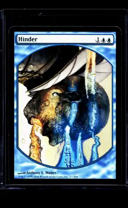 MTG Magic The Gathering MPRP Magic Player Rewards Borderless Promo #2 Hinder - Image 1