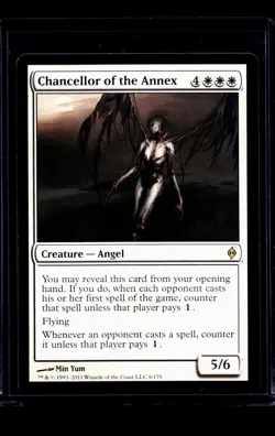 2011 MTG Magic The Gathering NPH New Phyrexia #6 Chancellor of the Annex - Image 1