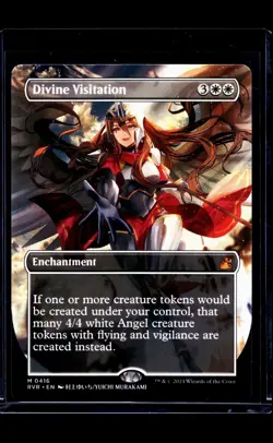 2024 MTG Magic The Gathering RVR Ravnica Remastered Anime #416 Divine Visitation - Image 1