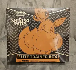 Pokemon TCG Shining Fates Elite Trainer Box Factory Sealed New - Image 1