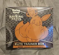 Pokemon TCG Shining Fates Elite Trainer Box Factory Sealed New - Image 1