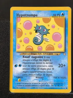 Carte Pokemon Hypotrempe 62/111 Unlimited Ed 2 Neo Genesis Wizards 9 - Image 2