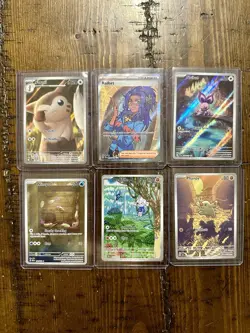 Pokemon Full Art - Trainer - Lot Of 6 - Various Sets - Image 1