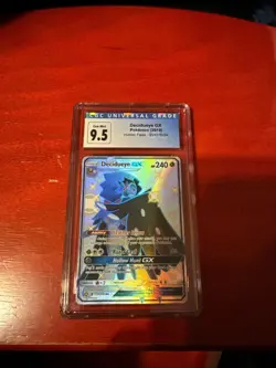Pokemon 2019 Hidden Fates Decidueye GX SV47/SV94 Holo Shiny CGC 9.5 Gem Mint - Image 1