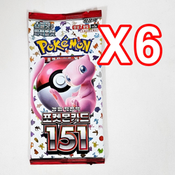 Pokemon Cards 151 Black Bolt White Flare 18 PACKS Booster Factory Sealed KOREAN - Image 2