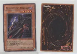 Gravekeeper's Assailant YuGiOh Pharaonic Guardian #PGD-067 2003 1hb4 - Image 3