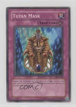 Tutan Mask YuGiOh Pharaonic Guardian #PGD-041 2003 1hb4 - Image 1