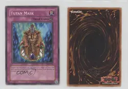 Tutan Mask YuGiOh Pharaonic Guardian #PGD-041 2003 1hb4 - Image 3