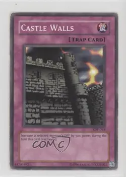Castle Walls Unlimited YuGiOh Starter Deck Pegasus #SDP-043 2003 1hb4 - Image 1