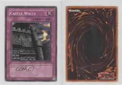 Castle Walls Unlimited YuGiOh Starter Deck Pegasus #SDP-043 2003 1hb4 - Image 3