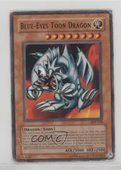 Blue-Eyes Toon Dragon Unlimited YuGiOh Starter Deck Pegasus #SDP-020 2003 1hb4 - Image 1