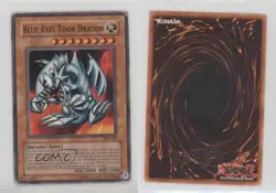 Blue-Eyes Toon Dragon Unlimited YuGiOh Starter Deck Pegasus #SDP-020 2003 1hb4 - Image 3