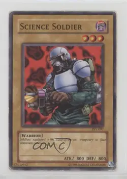 Science Soldier Unlimited YuGiOh Pharaoh's Servant #PSV-097 2002 1hb4 - Image 1