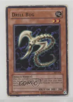 Drill Bug Unlimited YuGiOh Pharaoh's Servant #PSV-078 2002 1hb4 - Image 1