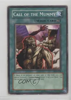 Call of the Mummy YuGiOh Pharaonic Guardian #PGD-038 2003 1hb4 - Image 1