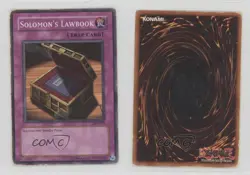 Solomon's Lawbook Unlimited YuGiOh Pharaoh's Servant #PSV-013 2002 1hb4 - Image 3