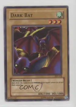 Dark Bat Unlimited YuGiOh Pharaoh's Servant #PSV-058 2002 1hb4 - Image 1