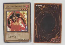 Darkfire Soldier #1 Unlimited YuGiOh Pharaoh's Servant #PSV-043 2002 1hb4 - Image 3