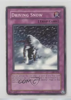 Driving Snow Unlimited YuGiOh Pharaoh's Servant #PSV-018 2002 1hb4 - Image 1