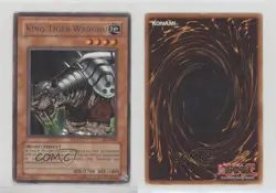 King Tiger Wanghu YuGiOh Pharaonic Guardian #PGD-004 2003 1hb4 - Image 3